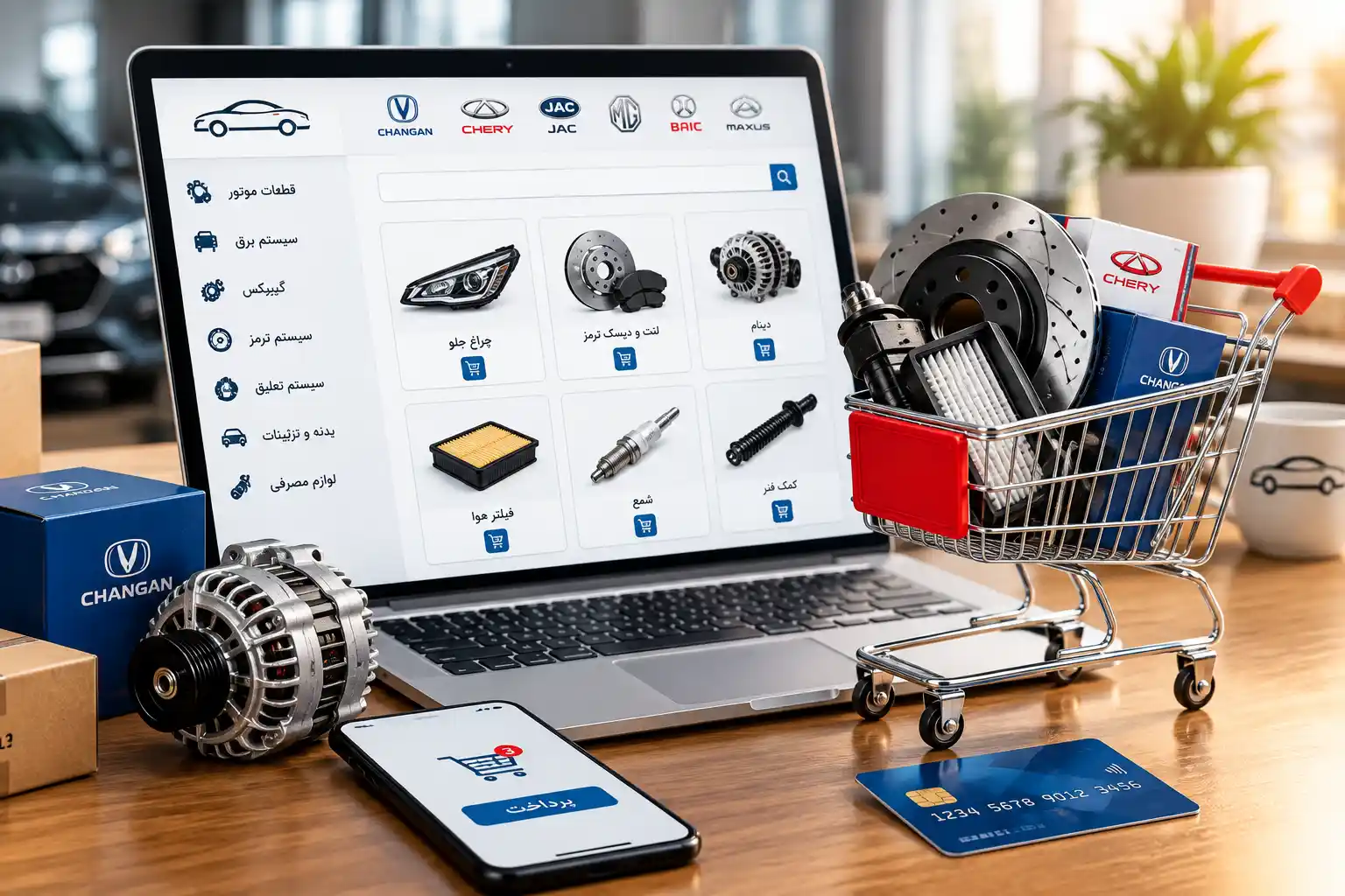 قطعات کمیاب خودروهای چینی